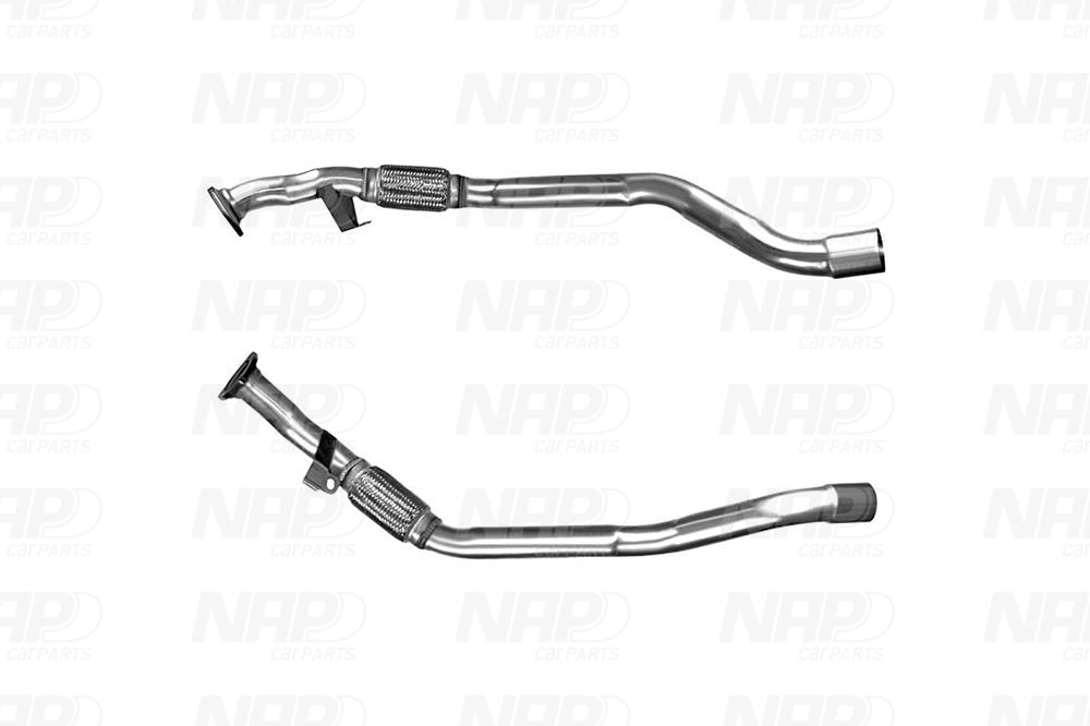 Tuyau d'échappement NAP carPARTS CAC10404
