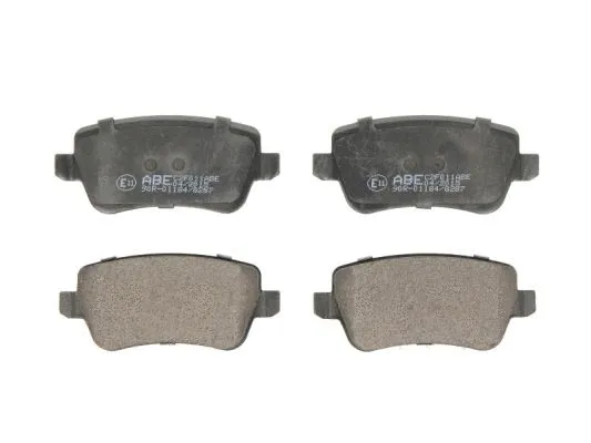 Kit de plaquettes de frein, frein à disque ABE C2F011ABE