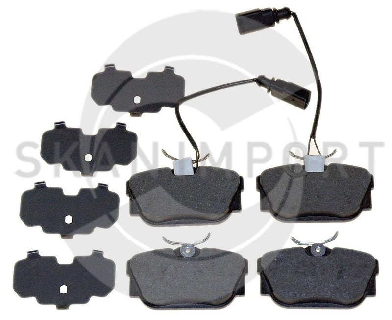 Kit de plaquettes de frein, frein à disque SKANIMPORT BHV 1008