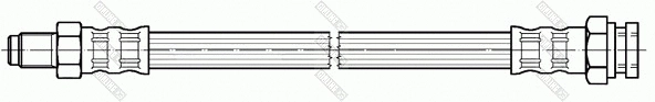 Flexible de frein GIRLING 9002228