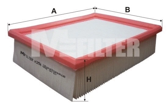 Filtre à air MFILTER K 294