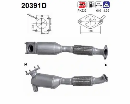 Catalyseur AS 20391D