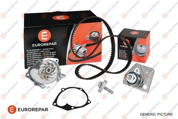Pompe à eau + kit de courroie crantée EUROREPAR 1681780180