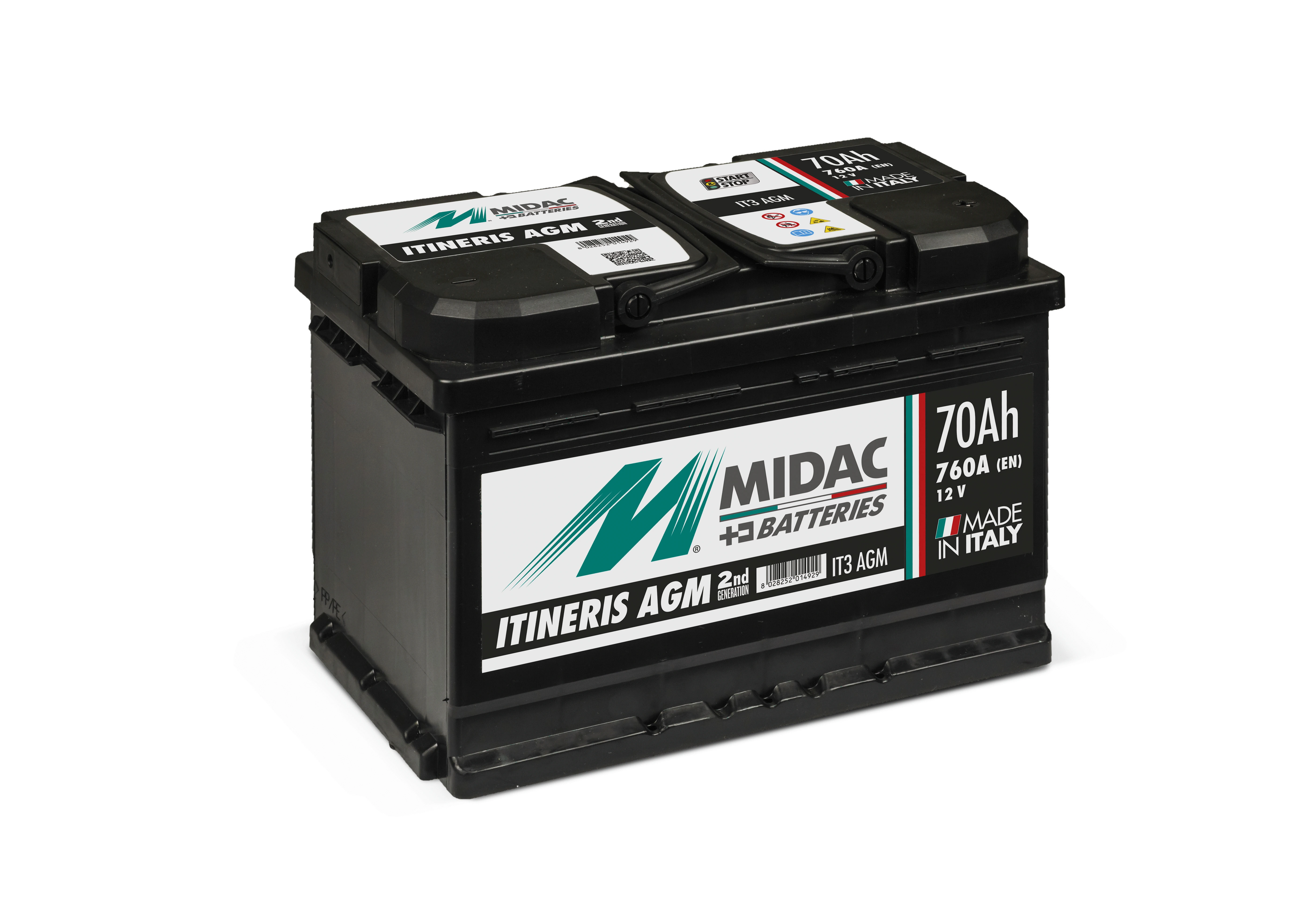 Batterie de démarrage MIDAC S.p.A. IT3 AGM