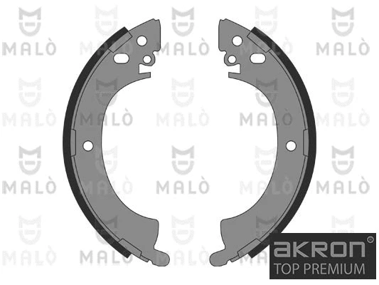 Jeu de mâchoires de frein AKRON-MALÒ 1390140