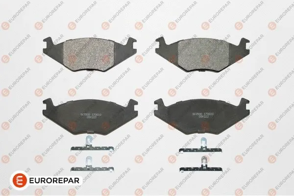 Kit de plaquettes de frein, frein à disque EUROREPAR 1617248180