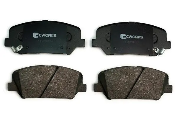 Kit de plaquettes de frein, frein à disque CWORKS C11CR0042
