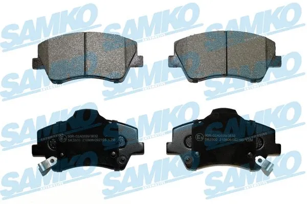 Kit de plaquettes de frein, frein à disque SAMKO 5SP2195