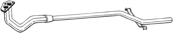 Tuyau d'échappement KLOKKERHOLM 935-007