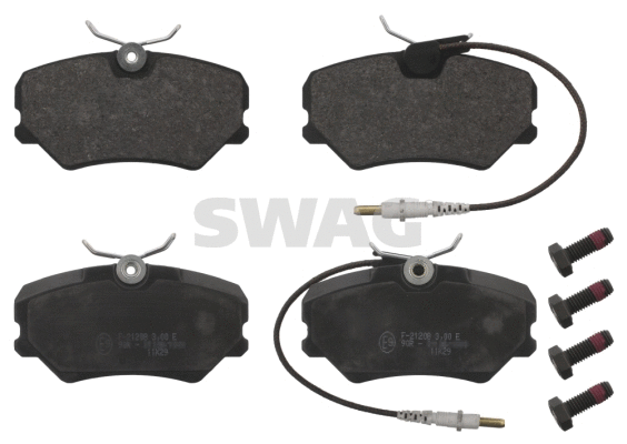 Kit de plaquettes de frein, frein à disque SWAG 62 91 6818