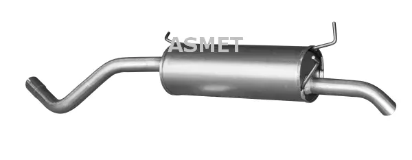 Silencieux arrière ASMET 10.086