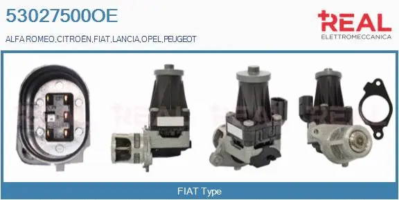 Vanne EGR REAL 53027500OE