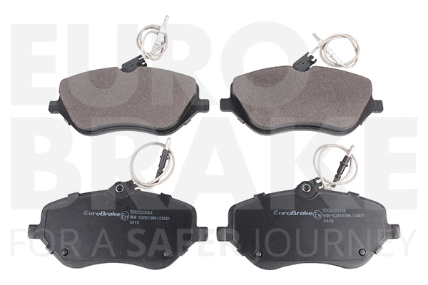 Kit de plaquettes de frein, frein à disque EUROBRAKE 5502223744
