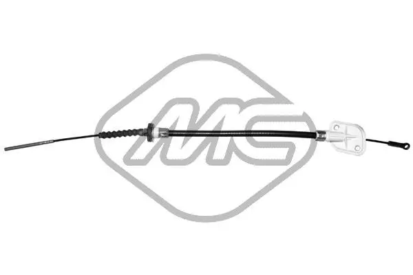 Tirette à câble, commande d'embrayage Metalcaucho 81095