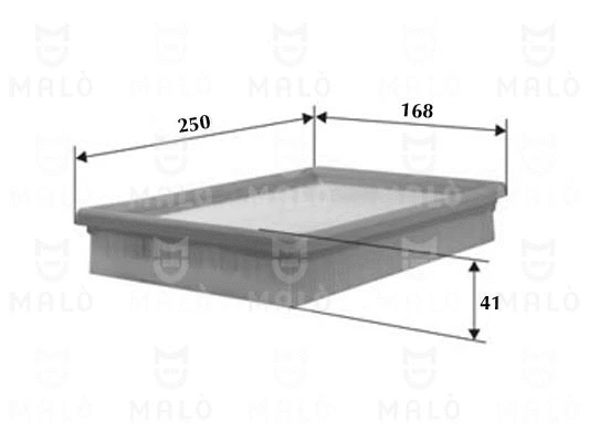 Filtre à air AKRON-MALÒ 1500405