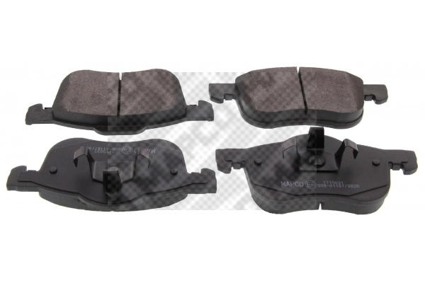 Kit de plaquettes de frein, frein à disque MAPCO 6509
