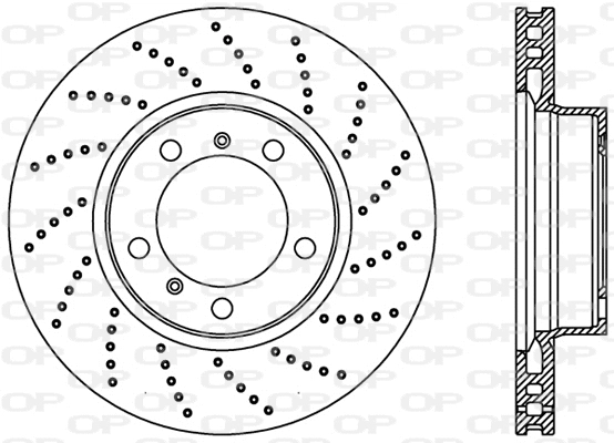 Disque de frein OPEN PARTS BDR2230.25