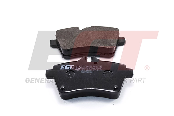 Kit de plaquettes de frein, frein à disque EGT 321096EGT