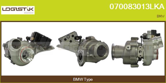 Turbocompresseur, suralimentation LGK 070083013LKA