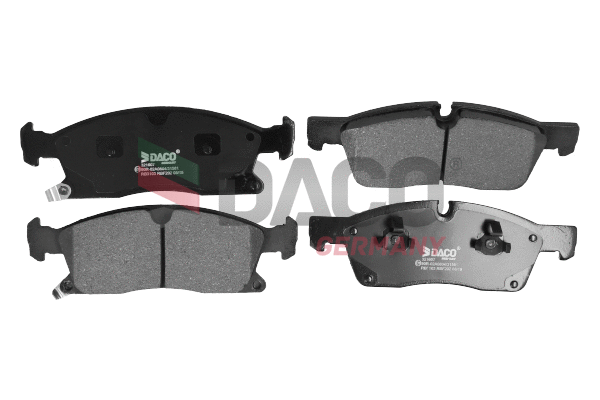 Kit de plaquettes de frein, frein à disque DACO Germany 321607