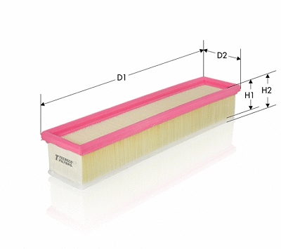 Filtre à air TECNECO FILTERS AR2077PMS