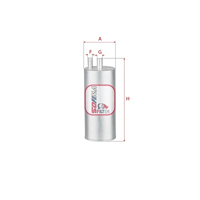 Filtre à carburant SOFIMA S 1A38 B