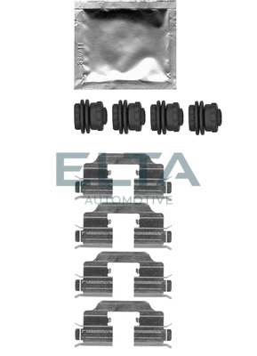 Kit d'accessoires, plaquette de frein à disque ELTA AUTOMOTIVE EA8795
