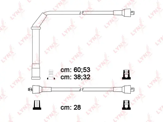 Kit de câbles d'allumage LYNXAUTO SPC6706