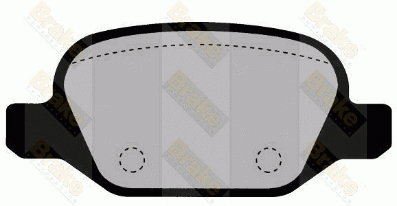 Kit de plaquettes de frein, frein à disque Brake ENGINEERING PA1582