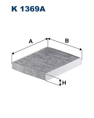 Filtre, air de l'habitacle FILTRON K 1369A