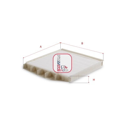 Filtre, air de l'habitacle SOFIMA S 3418 C