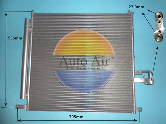Condenseur, climatisation AUTO AIR GLOUCESTER 16-0120