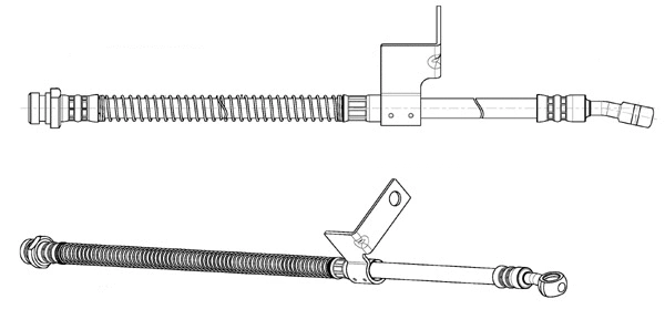 Flexible de frein CEF 512828