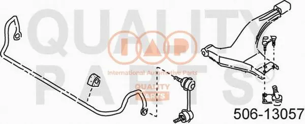 Rotule de suspension IAP QUALITY PARTS 506-13057