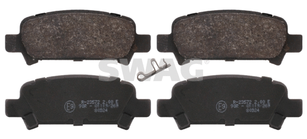 Kit de plaquettes de frein, frein à disque SWAG 87 91 6659