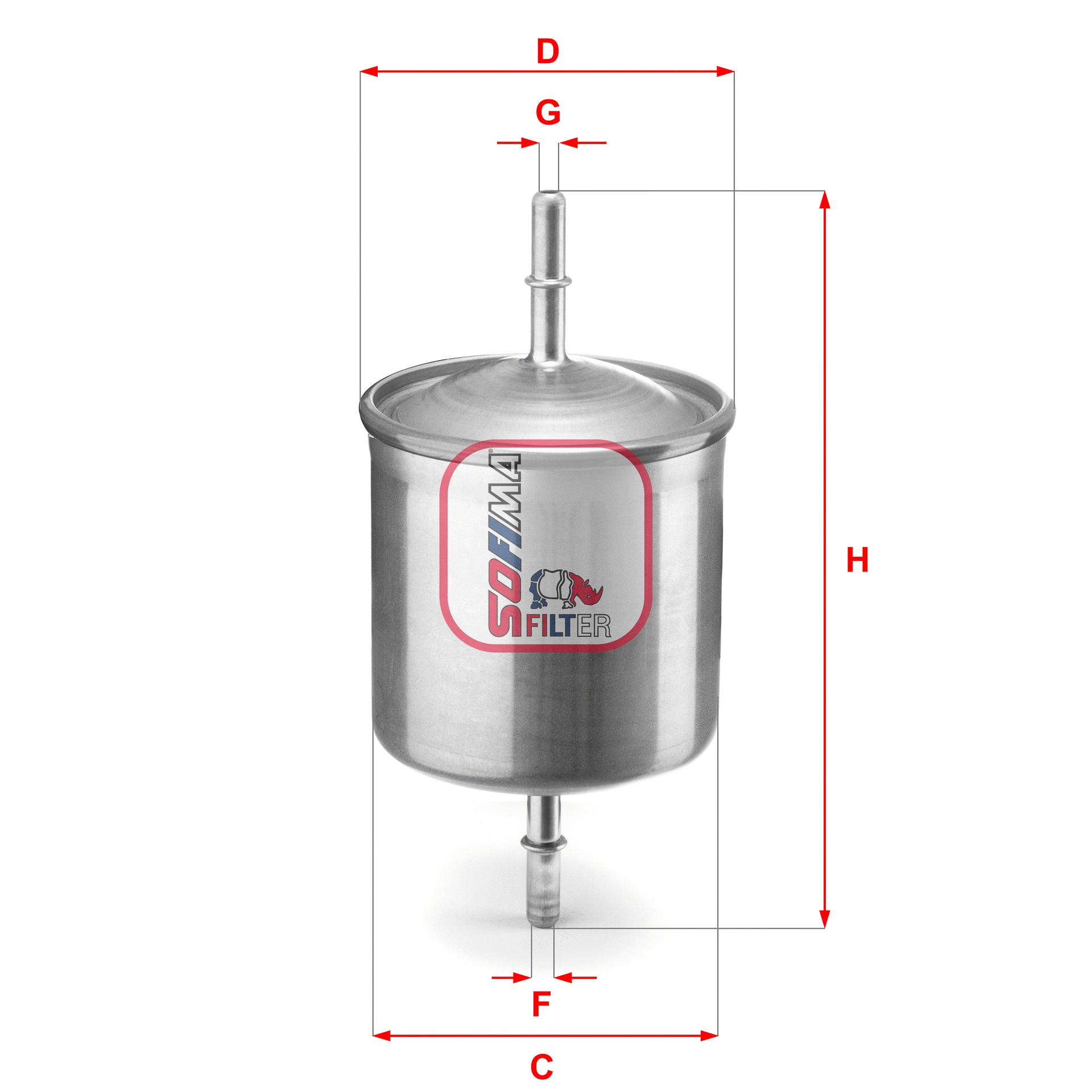Filtre à carburant SOFIMA S 1846 B