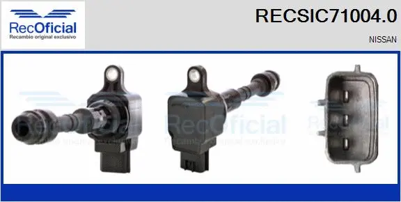 Bobine d'allumage RECOFICIAL RECSIC71004.0