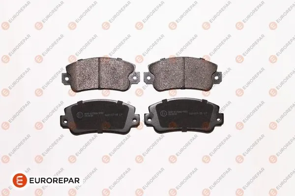 Kit de plaquettes de frein, frein à disque EUROREPAR 1681165080