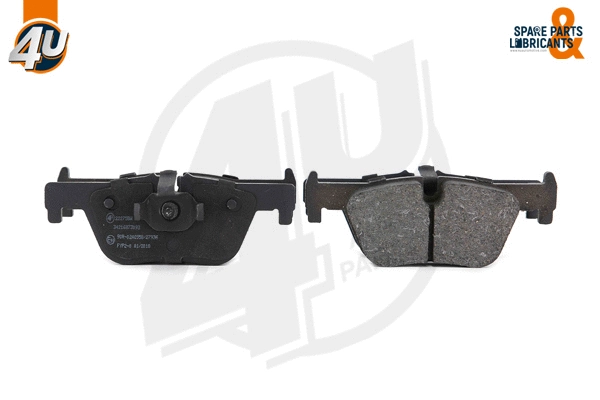 Kit de plaquettes de frein, frein à disque 4U Autoparts 22275BW