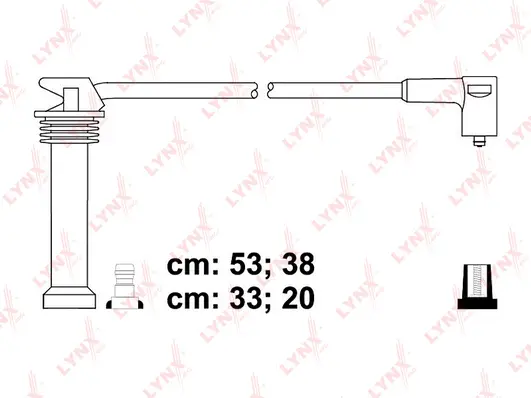 Kit de câbles d'allumage LYNXAUTO SPC3037