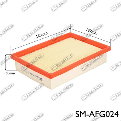 Filtre à air SpeedMate SM-AFG024