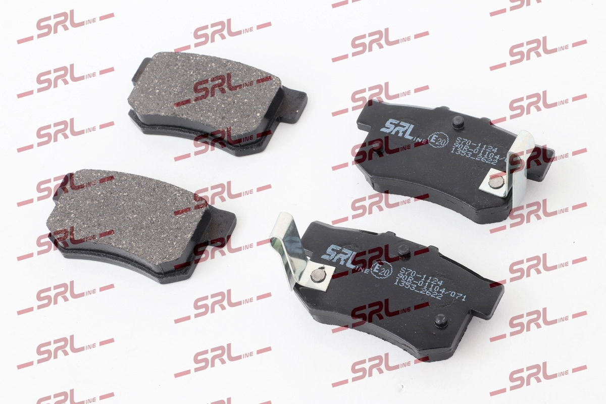 Kit de plaquettes de frein, frein à disque SRLine S70-1124