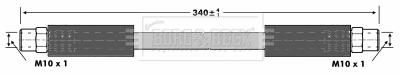 Flexible de frein BORG & BECK BBH6915