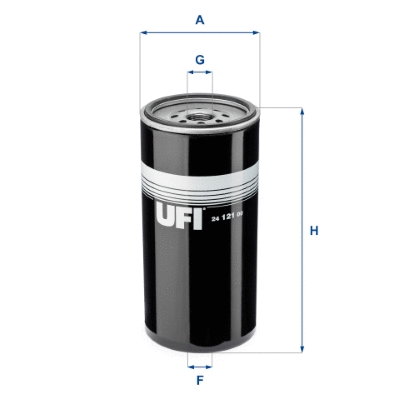 Filtre à carburant UFI 24.121.00