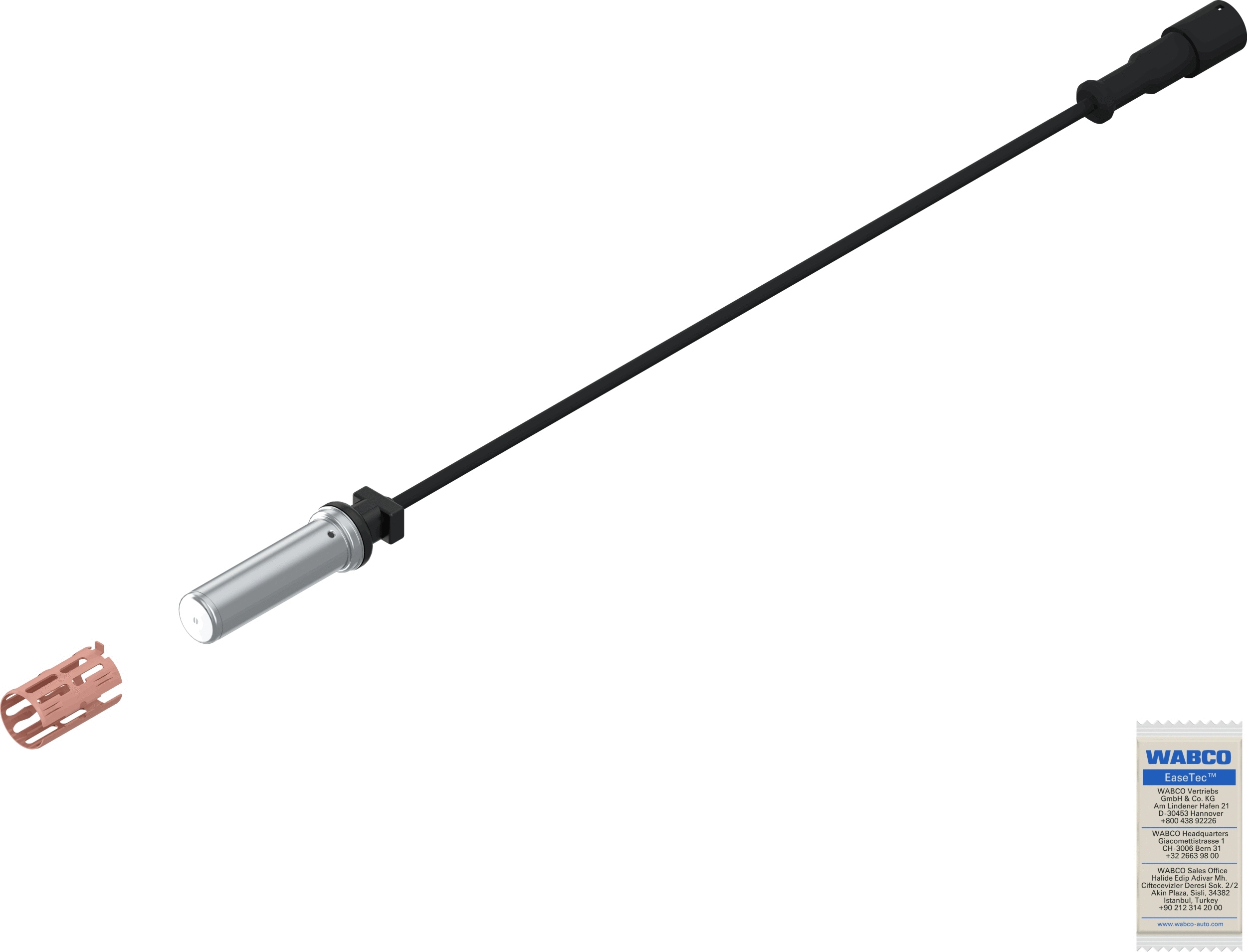 Capteur, vitesse de roue WABCO 4410329682