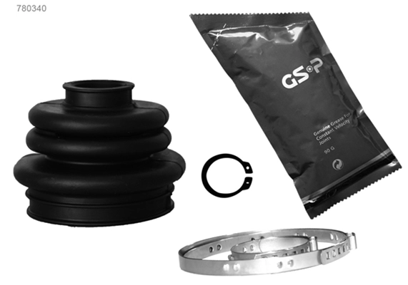 Jeu de joints-soufflets, arbre de commande GSP-BR 780340