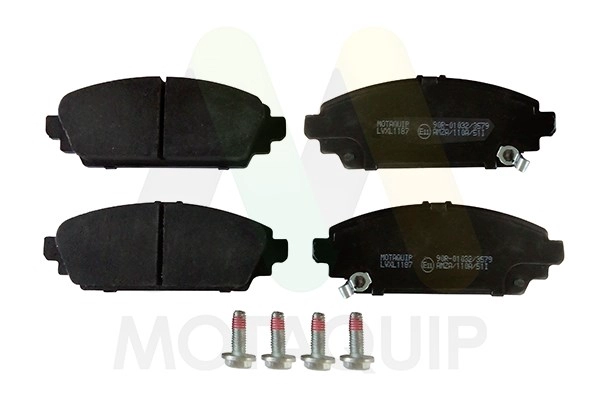 Kit de plaquettes de frein, frein à disque MOTAQUIP LVXL1187