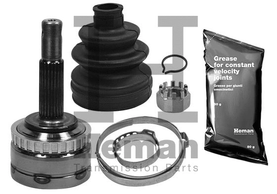 Jeu de joints, arbre de transmission HEMAN TJ04520