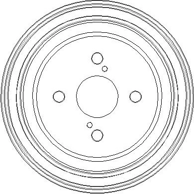 Tambour de frein National NDR373
