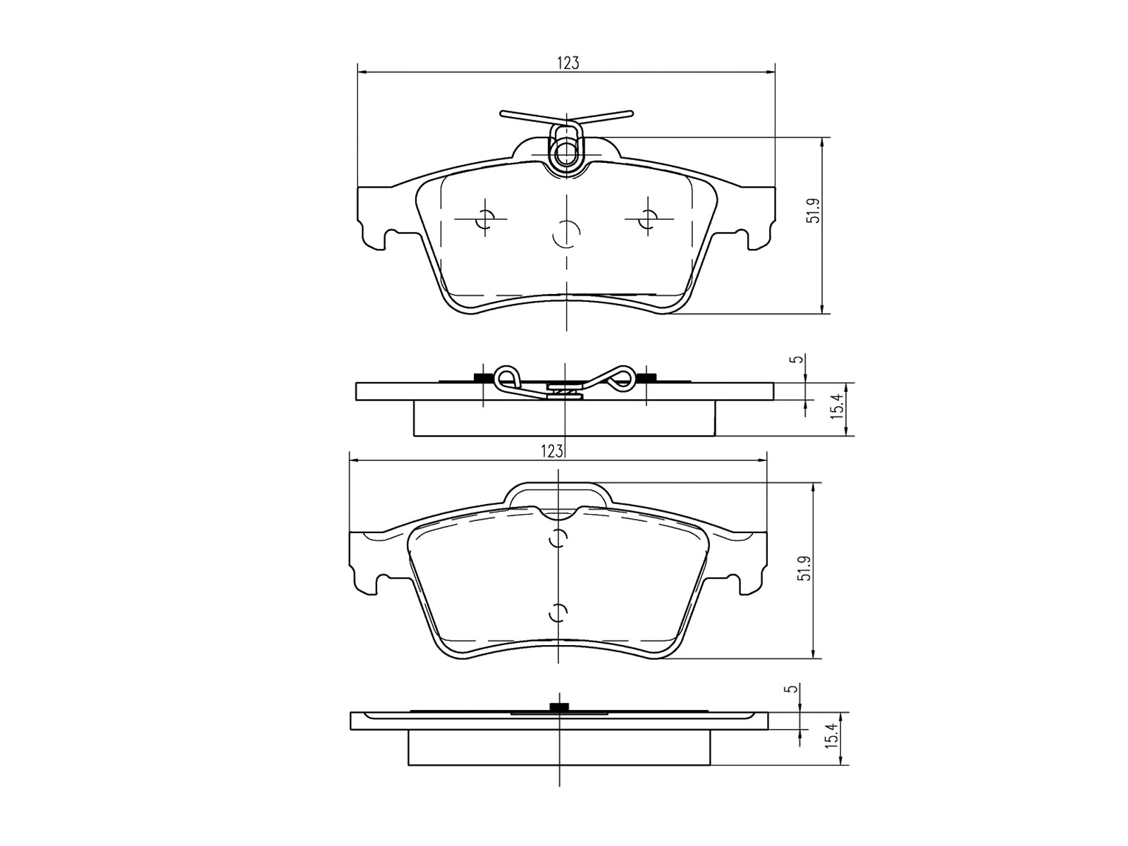 Kit de plaquettes de frein, frein à disque A.Z. Meisterteile AZMT-44-022-1216